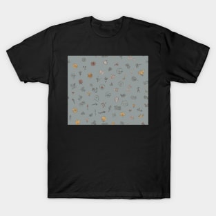 SoCal Native Flowers Periwinkle T-Shirt